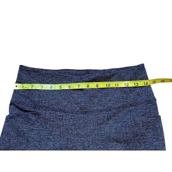 Athleta‎ Womens High-Waisted Herringbone Leggings S Polyester Blend Gray - Picture 6 of 7